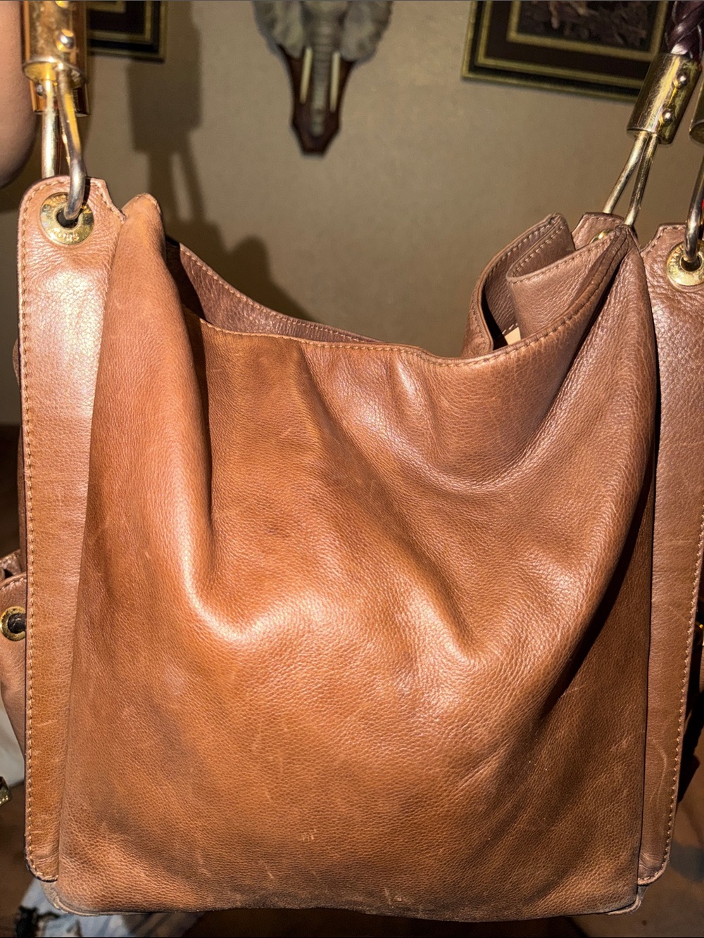 Michael Kors  Vintage Skorpios Leather purse